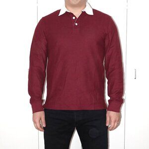Brooks Brothers slim fit burgundy polo